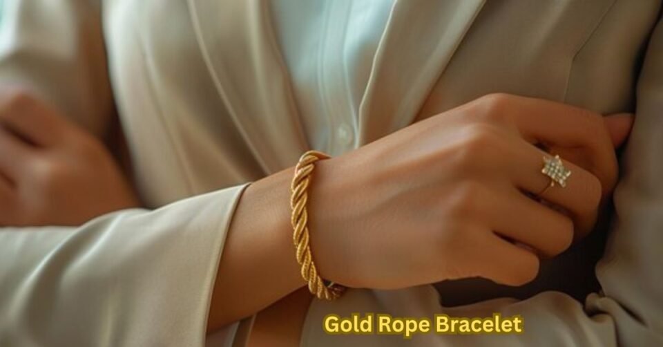 _Gold Rope Bracelet